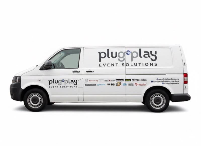 Plug & Play Van Branding Vehicle Branding project by Pixel House in Namibia