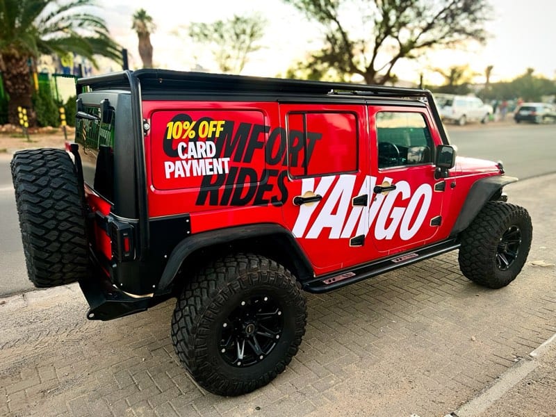 Vehicle Branding Vehicle Branding project by Pixel House in Namibia