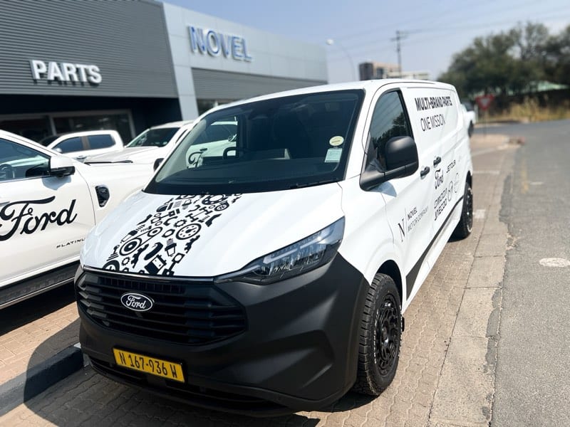 Ford Car Branding Vehicle Branding project by Pixel House in Namibia